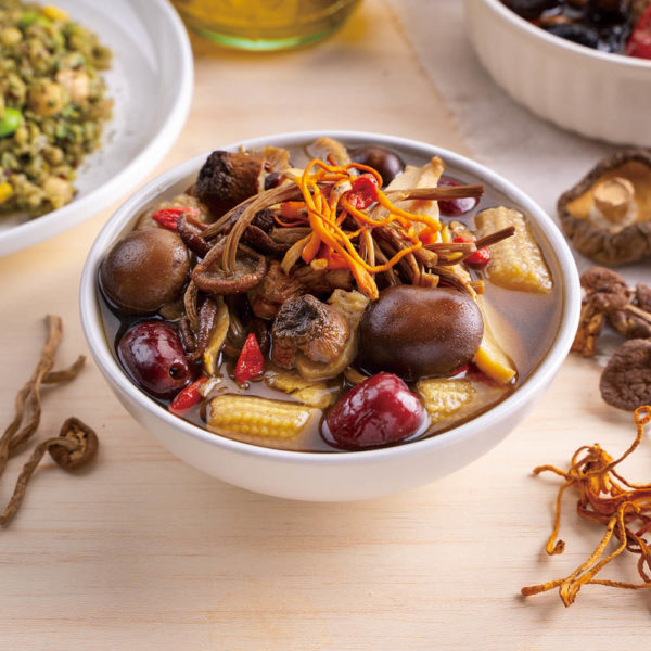 Herb-flavored <br>Mushrooms Soup
