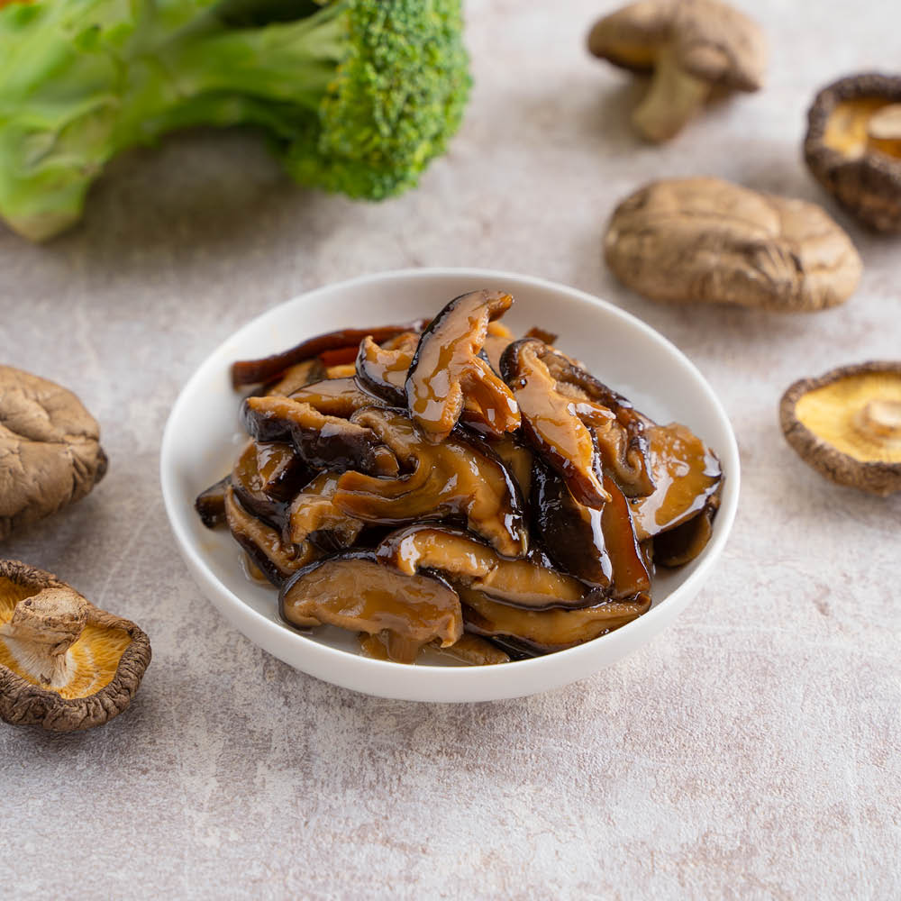 Tsukudaki Shiitake Mushrooms (Vegan)