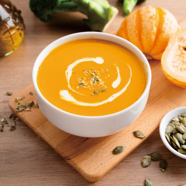 Sopa Vitality de Calabaza (Lacto Vegetariana)