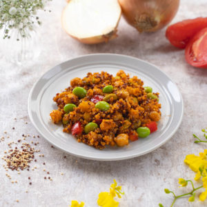 Quinoa Mediterránea y Garbanzos (Fito-Vegetarianos/Lacto-Vegetarianos)