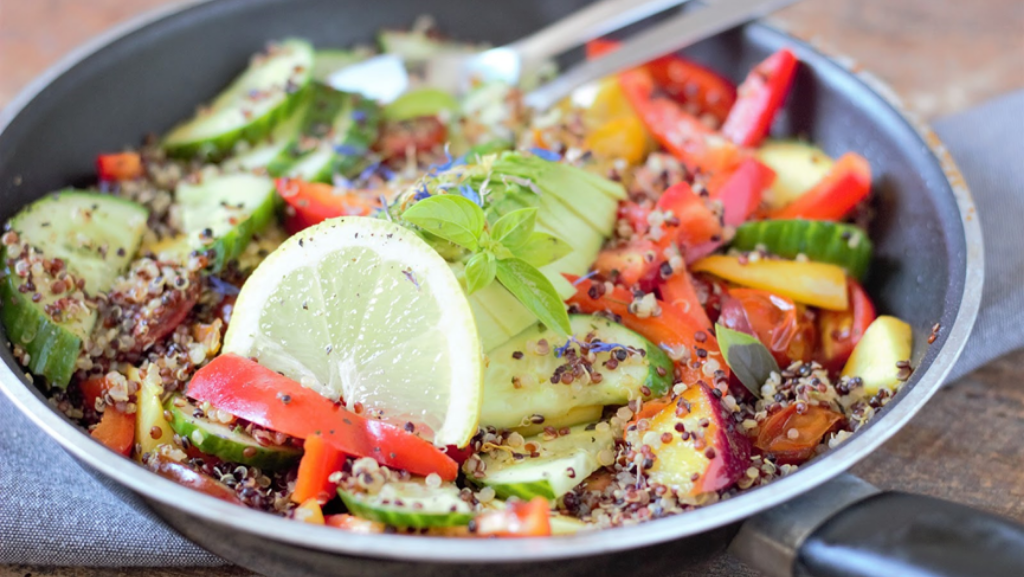 Plats de quinoa