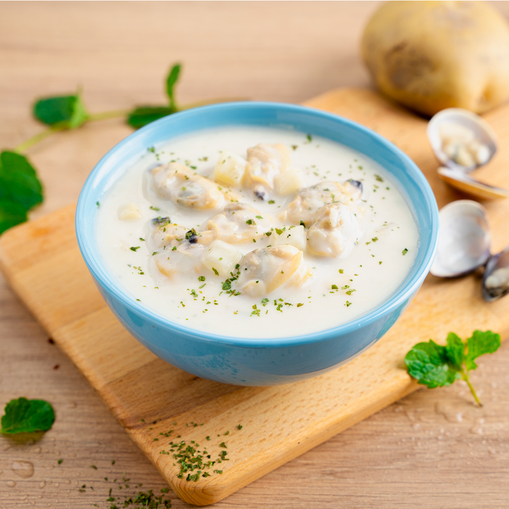 Boston mossel chowder