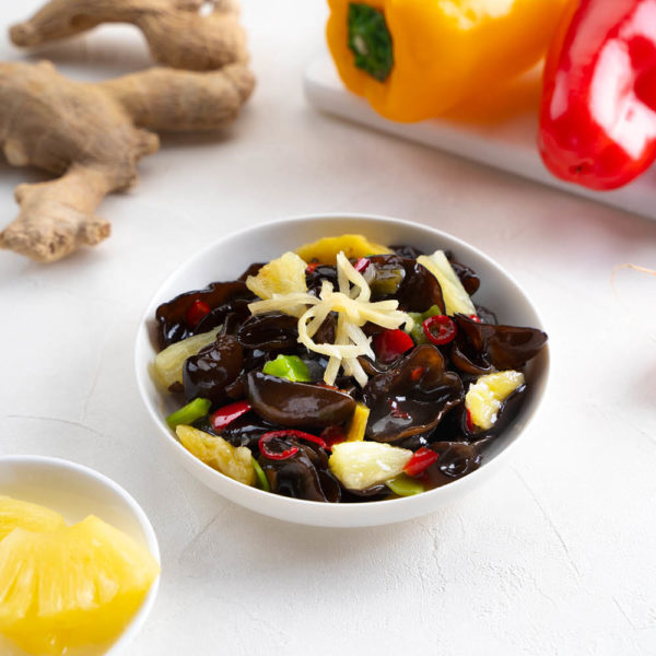 Black Fungus Pineapple
<br>Salad