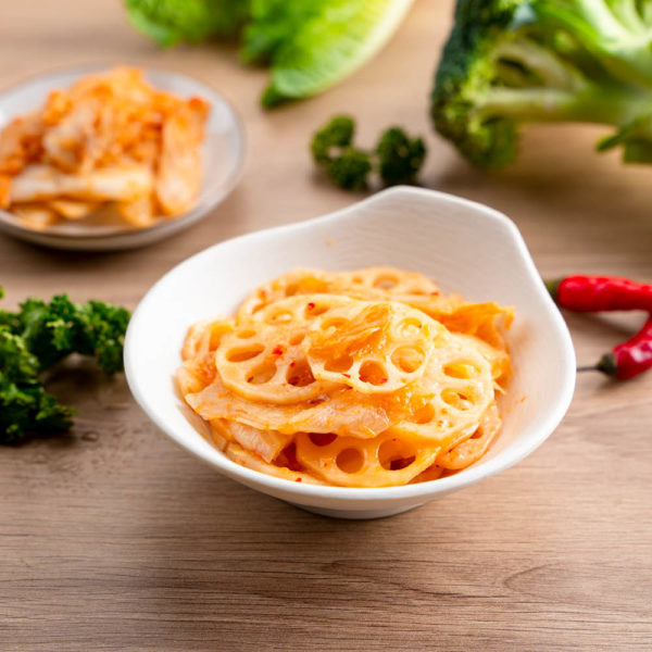 Golden Kimchi Lotus Root (Plant Five Spicy)