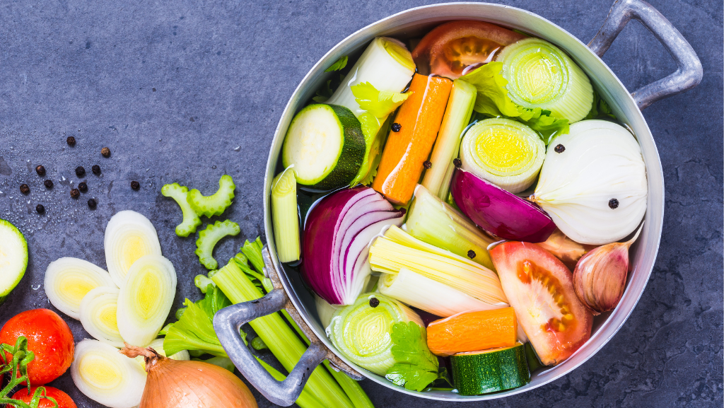 Vegetarische Suppe