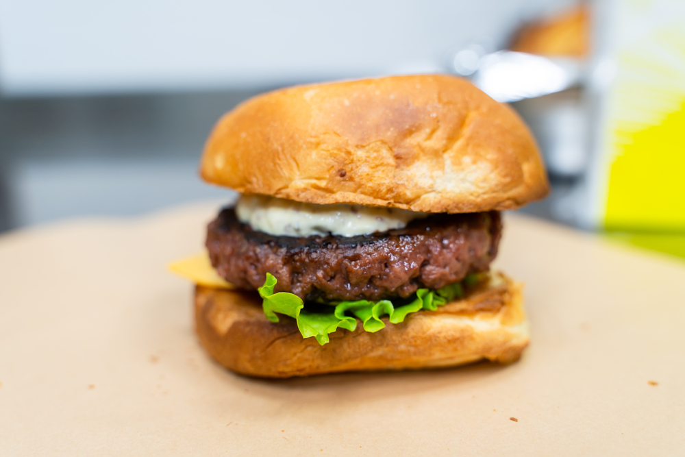 burger à la viande végétale