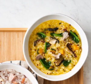 Yushan Mushroom Pumpkin Porridge (Fünf würzige Gemüsepflanzen