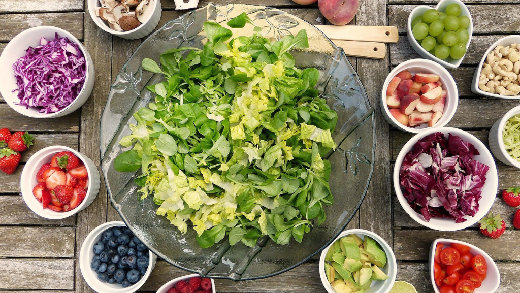 Menú vegetariano para la semana