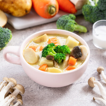 Thaise Champignon Groene Curry