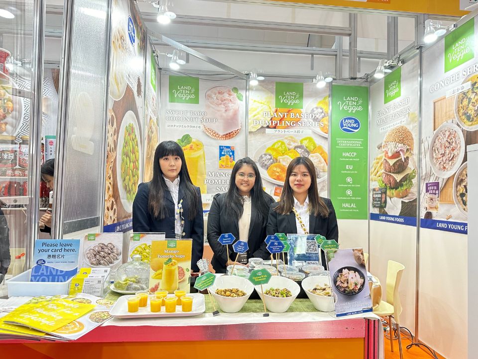 蘭揚食品2024年海外參展第一站「東京國際食品展」，以多樣化產品走進日本市場