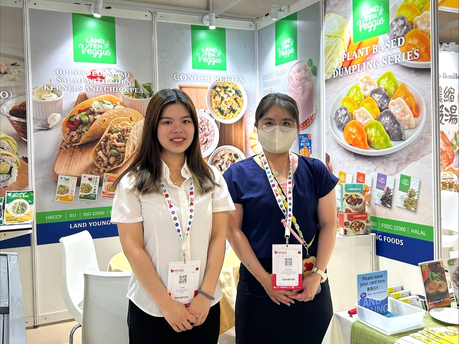 蘭揚食品2024年海外參展第三站「新加坡國際食品飲料展」，以多元化料理拓展東南亞國際市場
