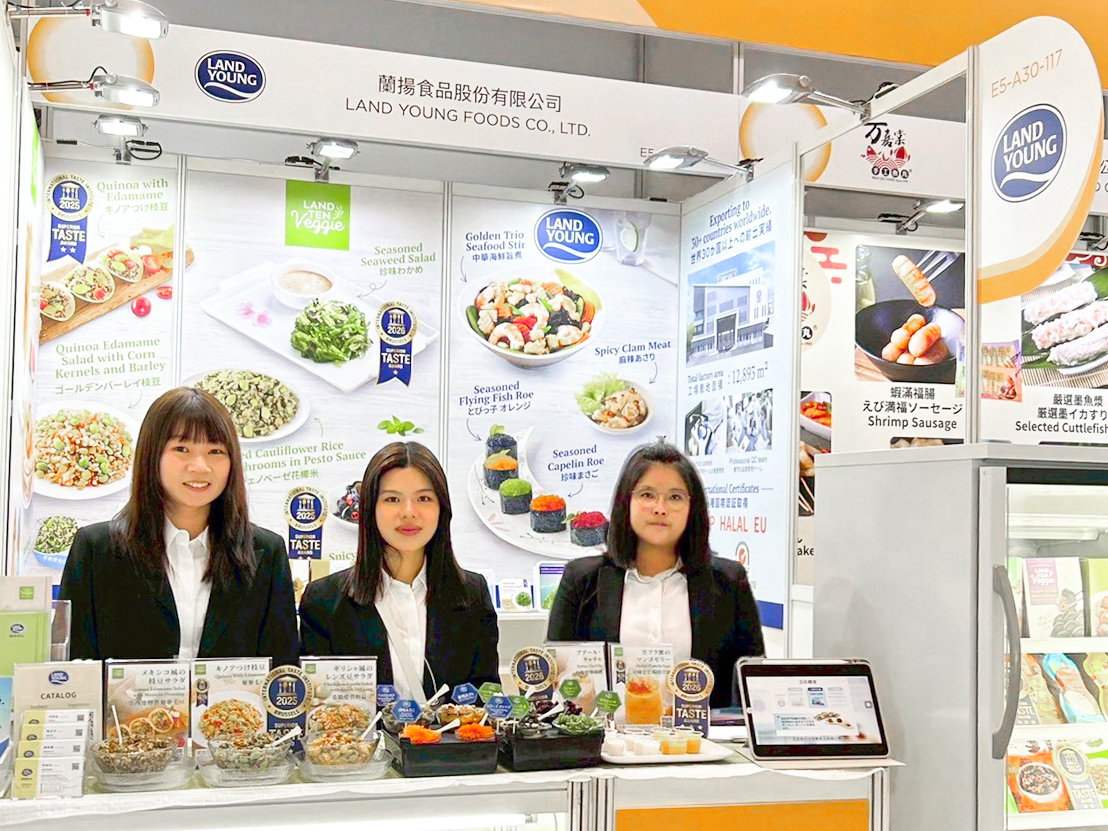 蘭揚食品 2026 海外首戰「東京國際食品展」 雙冠星級產品領軍人氣爆棚