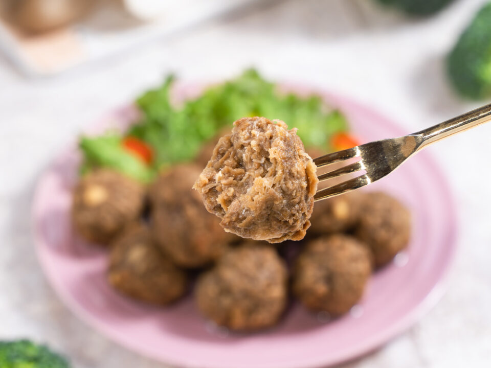 Polpette vegetariane ai funghi Wiegand