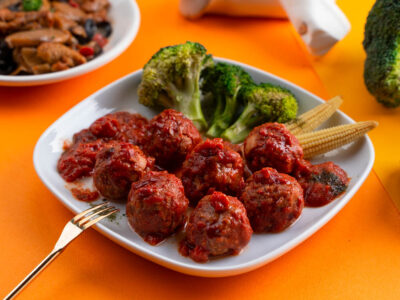 Vegetarian Pomodoro Meatballs