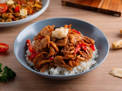 Ingwer helle Schweinefleischscheiben Vegetarisch