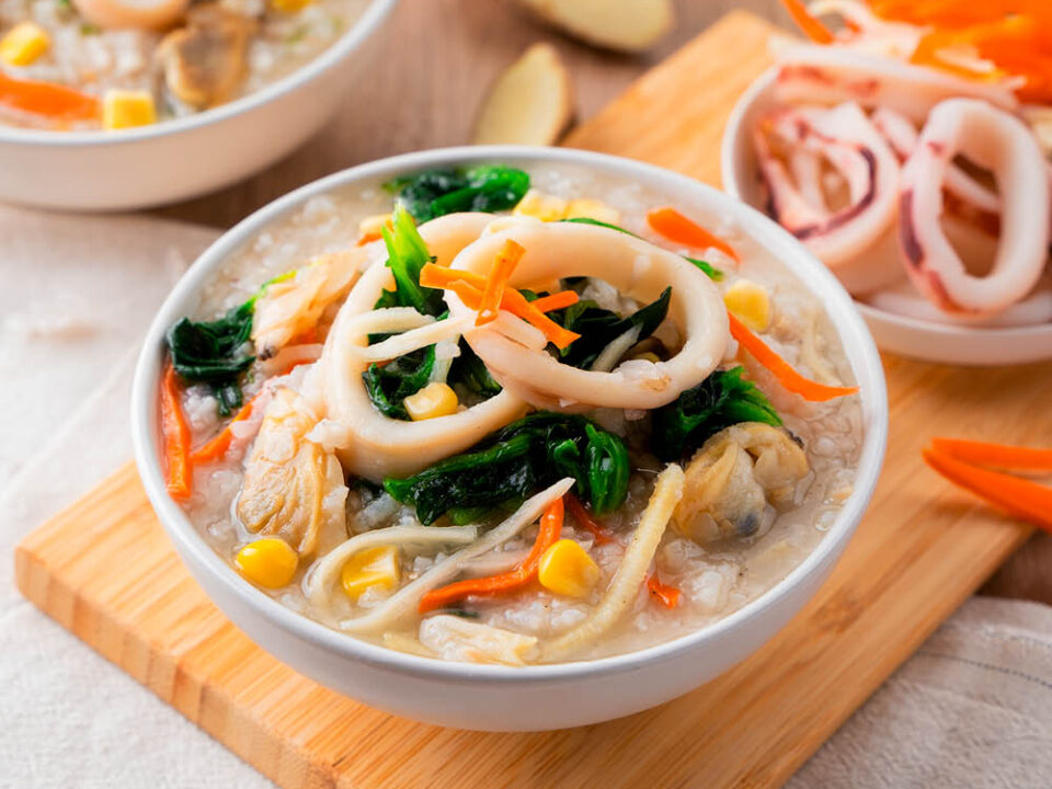 Seafood congee